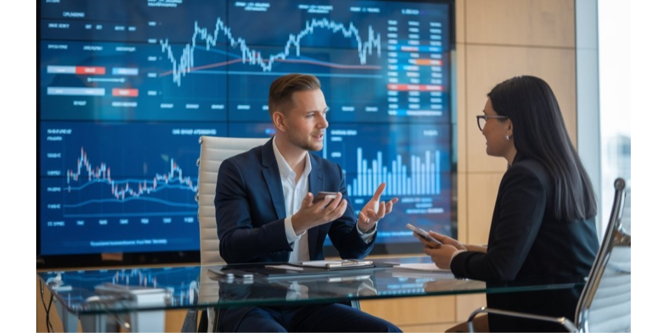 Rappresentazione visiva dell'articolo: AI e innovazione nel settore finanziario: un futuro collaborativo tra tecnologia e consulenza